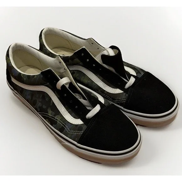 Vans Old Skool Camo Sneakers‎ Size 10 Women 8.5 Men NWOB