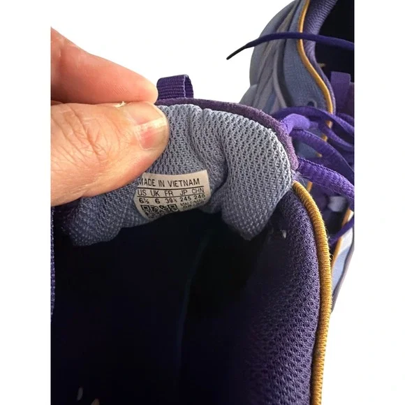 Adidas Mad IIInfinity Alcorn State Purple Gold Blue Sneakers IG7901 Mens 6.5