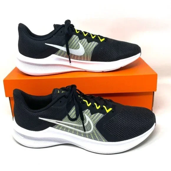 💖MEGA SALE💖Nike Men CW3411 003 Downshifter 11 Running Black Photon Dust Whit