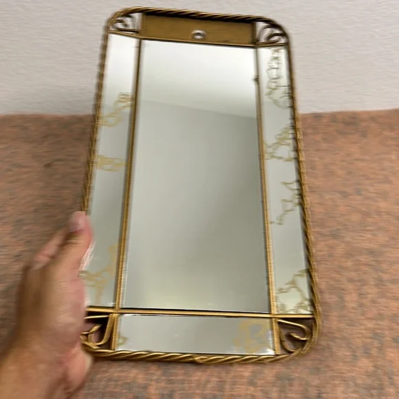 Vintage gold frames mirror