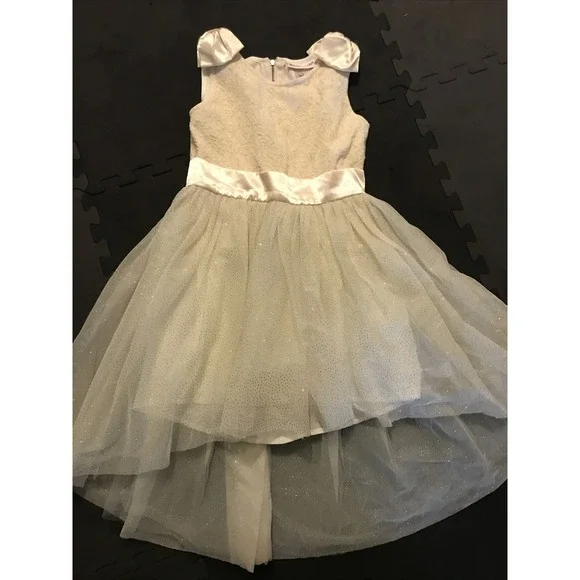 American Girl Gorgeous Gold Fancy Dress for Big Girls, Euc. Size 10‎