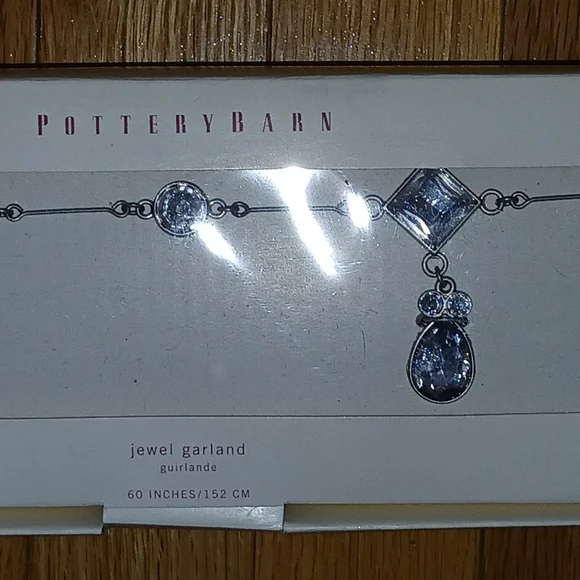 Potterybarn Jeweled Garland 60