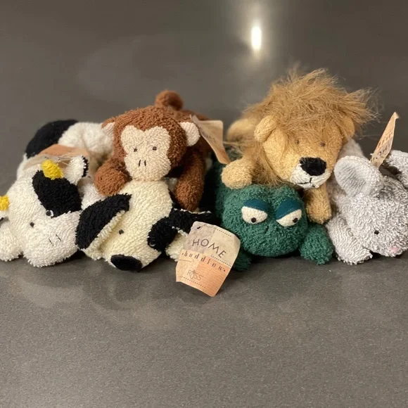Set of 6 Ross Home Buddies Plushies