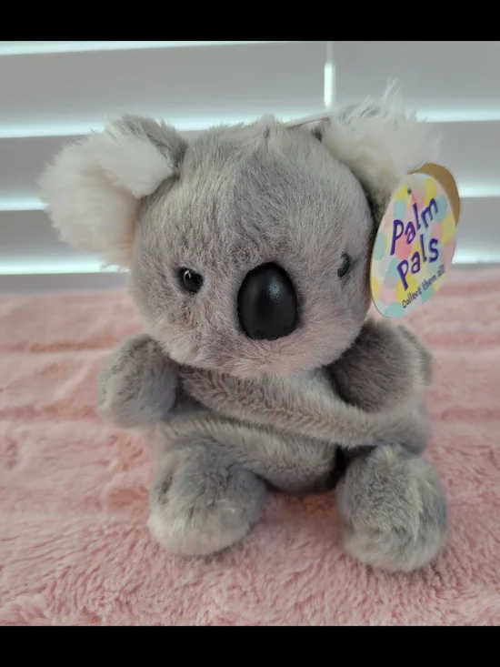Gray Koala Plush Small Pet Palm Pals Stuffed Animal Plushie Toy Stuffie