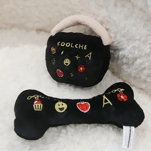 POSH PET TOYS SET OF 2 SQUEAKY TOYS