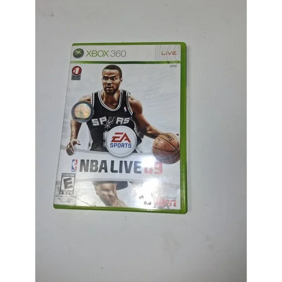NBA Live 09 Basketball Video Game -‎ Microsoft Xbox 360 - Sports Game