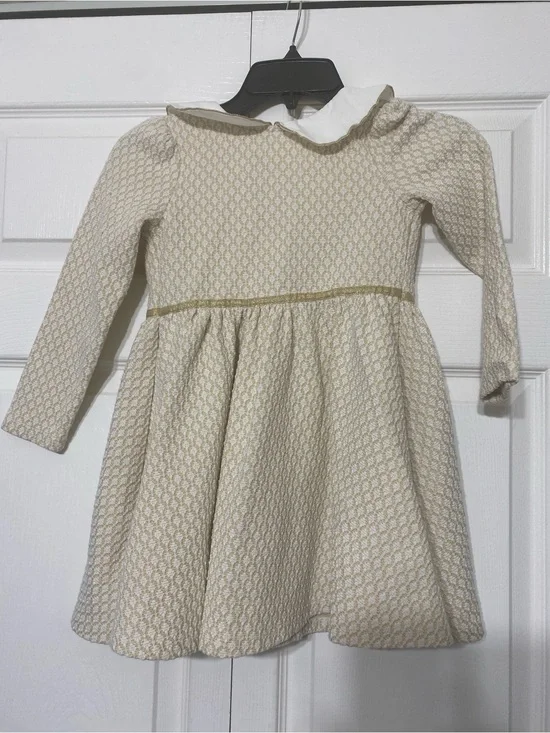 Janie and Jack the sparkled collared dress size 5