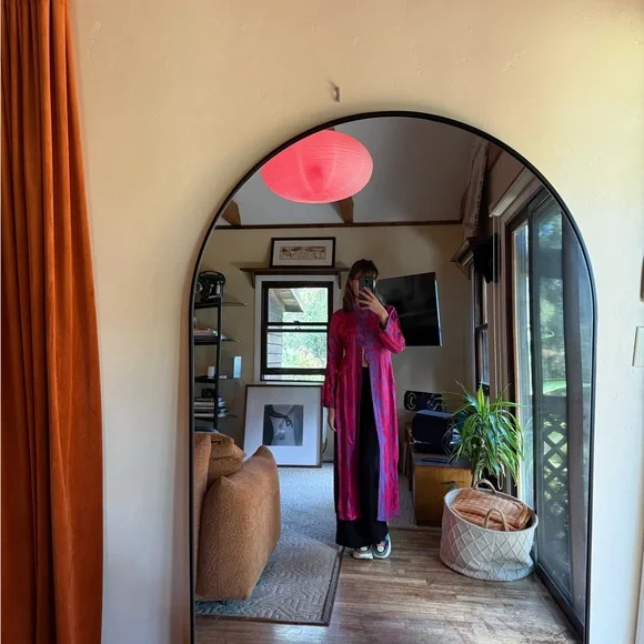 Vintage Hot Pink Kimono