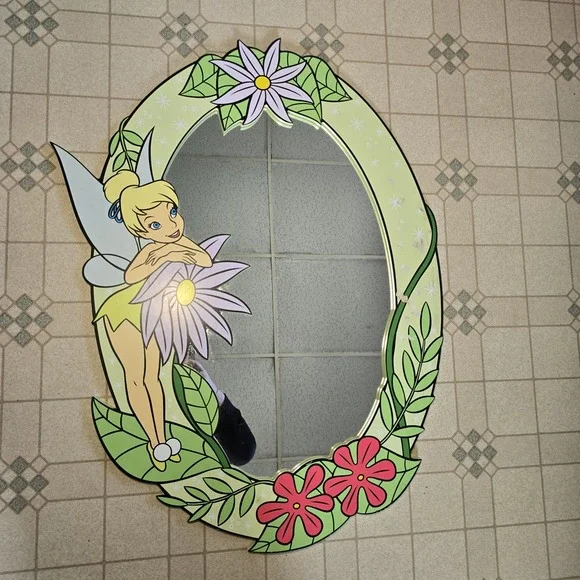 Tinkerbell Tinker Bell Fairy Wall Decor Accent Mirror 30