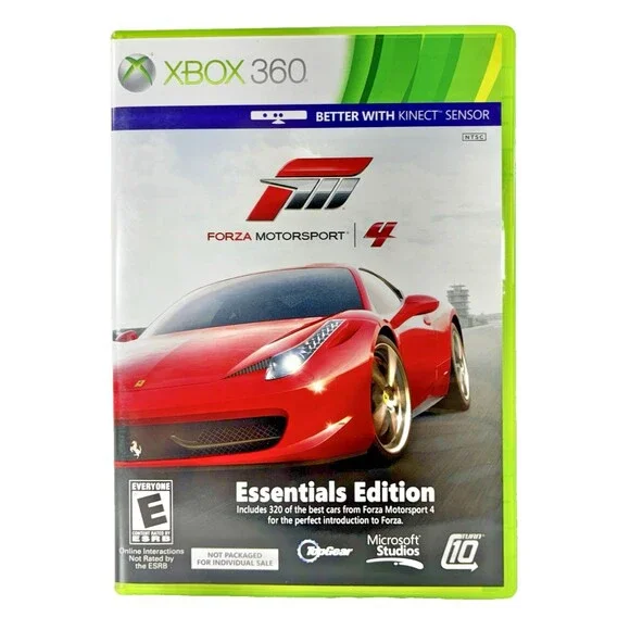 Forza Motorsport 4 Essentials Edition Xbox 360 Microsoft Studios Tested