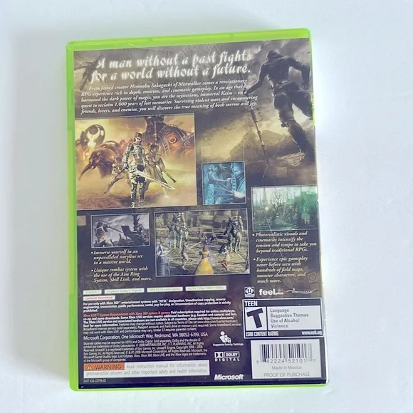 Lost Odyssey Microsoft Xbox 360 Complete in Box with Manual & Four Discs