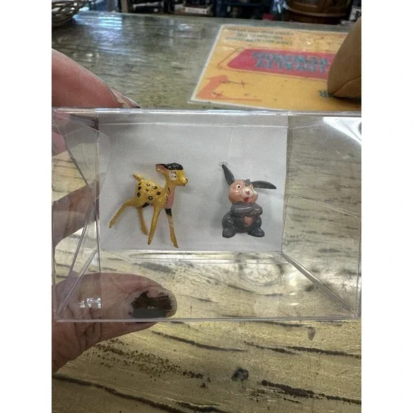1960's Louis Marx Disneykins Bambi Thumper Walt Disney Tinykins Miniature (I)