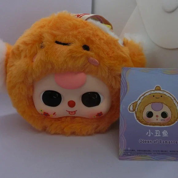 Baby Three Ocean Of Roma Ocean of Romance Cuddly Plush Toy - Vibrant Orange