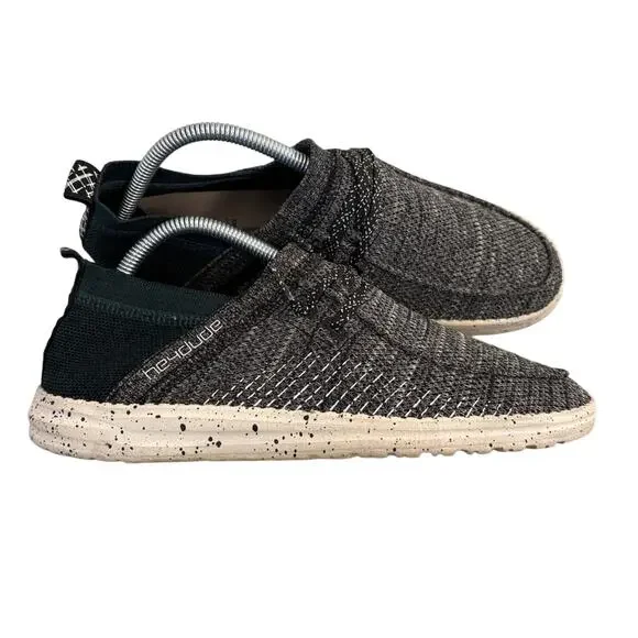 Hey Dude Men's Wally Halo Jet shoes size 8