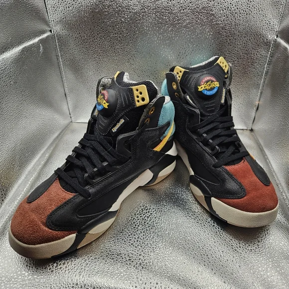Reebok Multi Colored Shaq Attack Street Fighter Champion Edition Men's Size 7