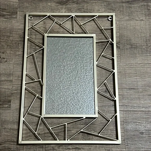 Brass gold mirror