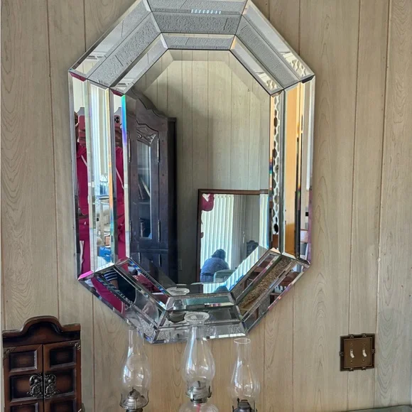 Vintage Bombay Company Hollywood Regency Mirror