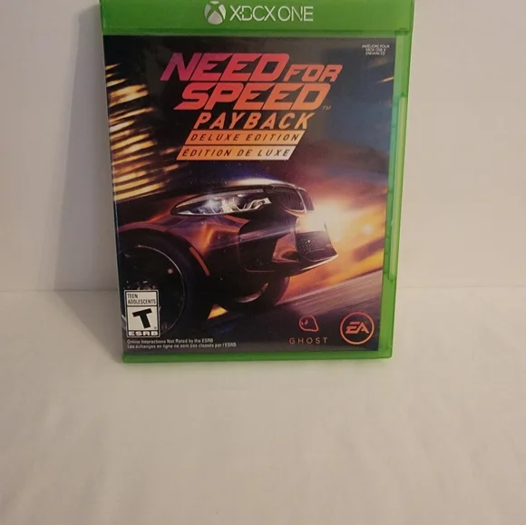 Need for Speed Payback: Deluxe Edition (Microsoft Xbox One, 2017), TESTED