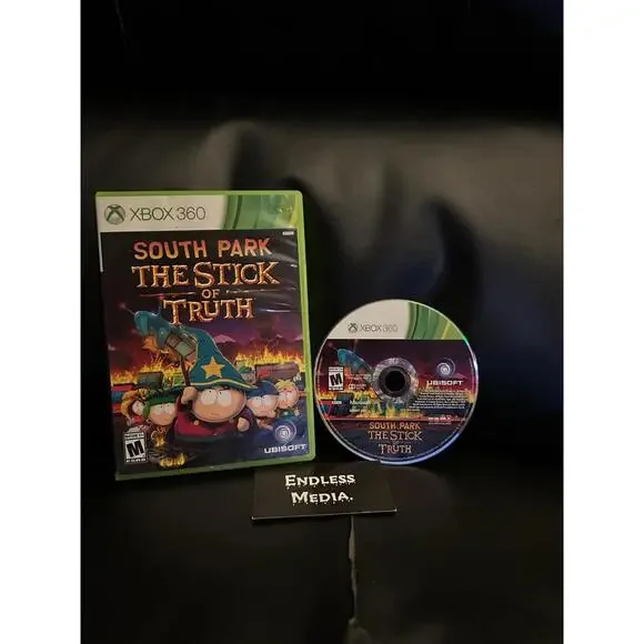 South Park: The Stick of Truth Microsoft Xbox 360 Item and Box Video Game