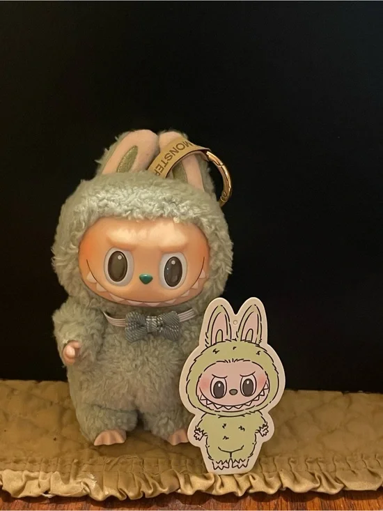 Labubu the monsters exciting macaron series Green Grape