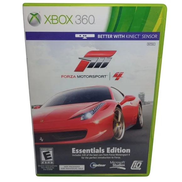Forza Motorsport 4 Microsoft Xbox 360 Essentials Edition Tested Works CIB