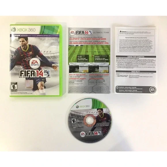 Fifa 14 (Microsoft Xbox 360, 2013) EA - Soccer - CIB Complete - US Seller