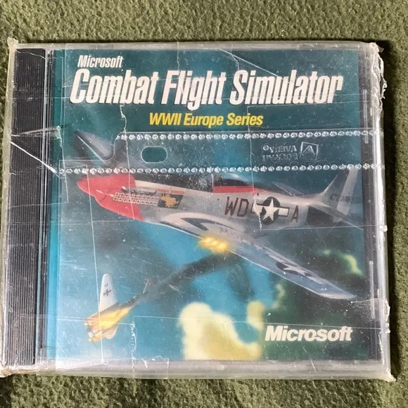 Microsoft Combat Flight Simulator. World War 2 Europe series. Jewel case.