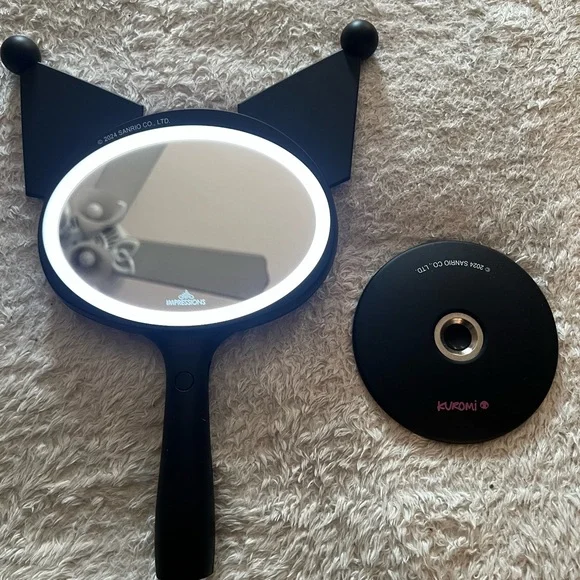 Impressions Vanity Kuromi LED Handheld Makeup Mirror