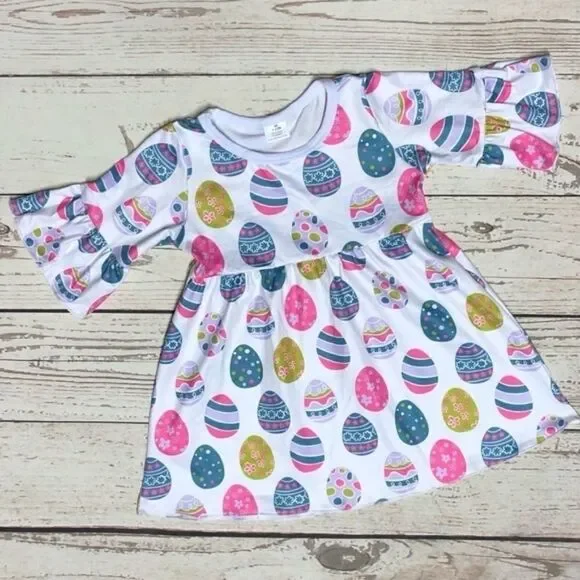 Easter Egg Baby Girl Dress