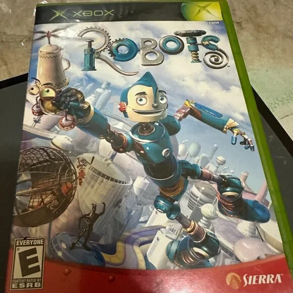 Robots (Microsoft Xbox, 2005) Complete With Manual And Original Box Tested