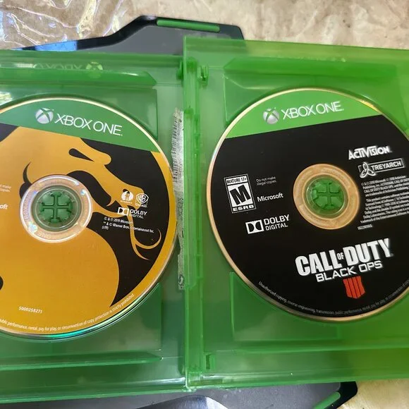 Mortal Kombat 11 & Call of Duty: Black Ops 4 Microsoft Xbox One Discs Only