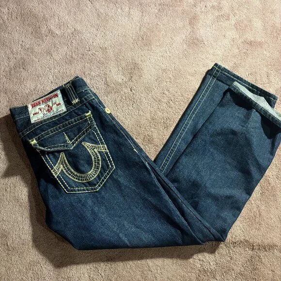 Vintage Made In USA True Religion Size 36‎ 34 Jeans