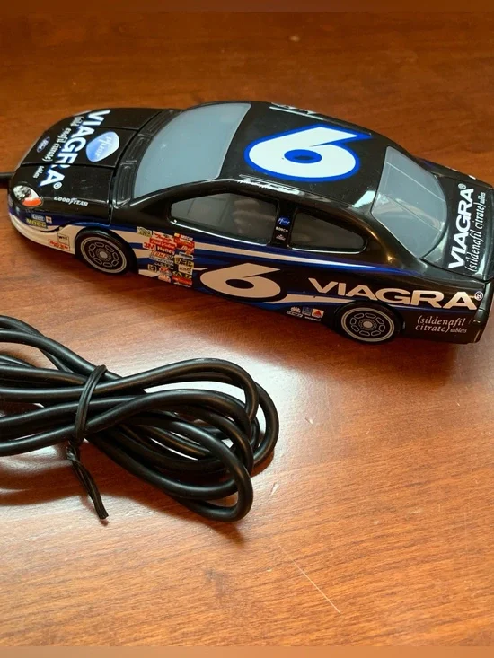 Mark Martin #6 NASCAR Ford Computer Mouse - Collectable Computer Mouse