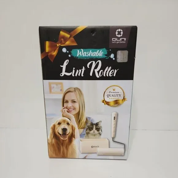 Guni Washable Lint Roller–Reusable Sticky Roller for Pets Clothes and‎ Sofas