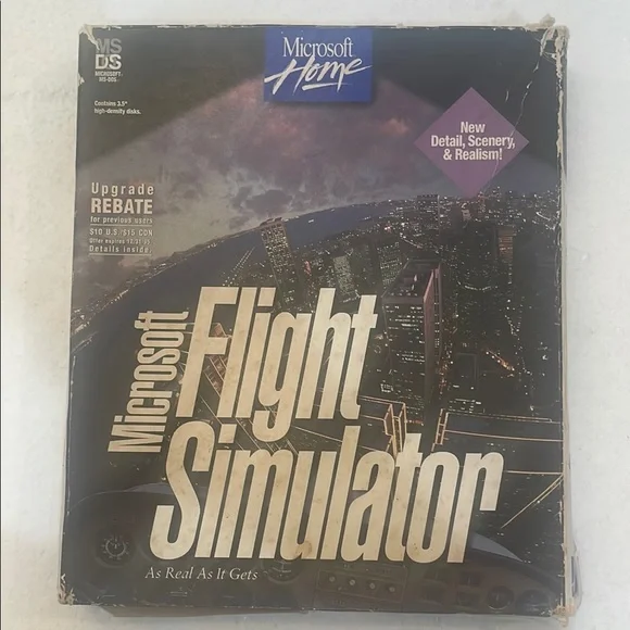 Microsoft home flight simulator new detailed scenery & realism version 5.1