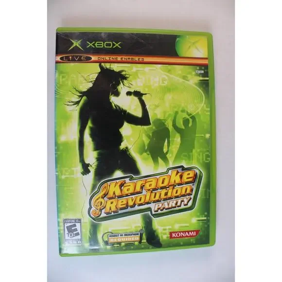 Karaoke Revolution Party (Microsoft Xbox) Authentic, Complete, tested/works