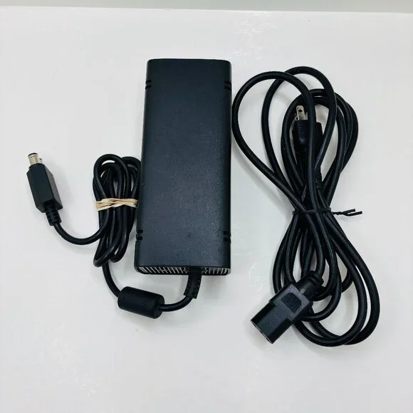 Microsoft Xbox 360 Slim 135W Original Power Supply AC Adapter Charger Cable