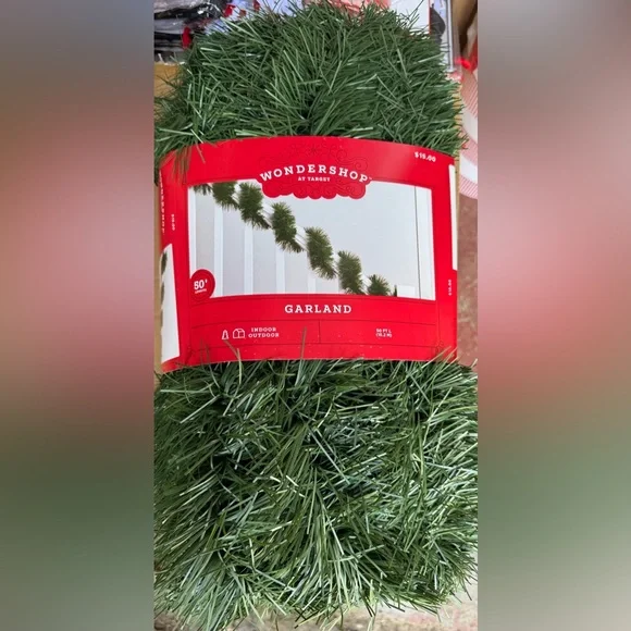 Wondershop Lush Green Holiday Garland