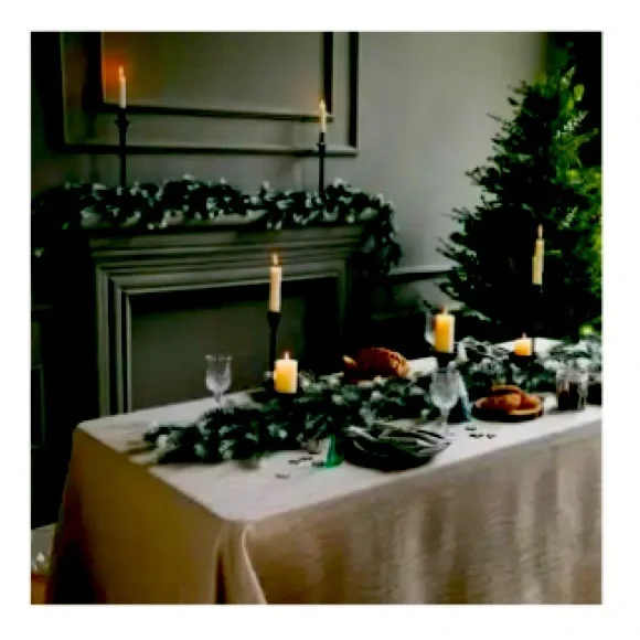 Luxury Faux Pine Christmas Garland
