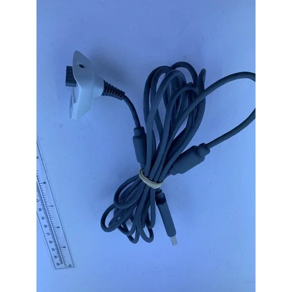 Microsoft Xbox 360 Game Controller USB Charging Cable Charger Cord OEM White