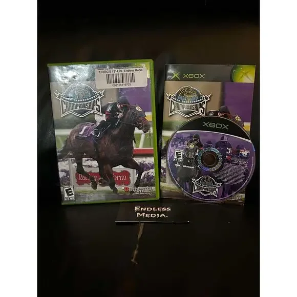 Breeders' Cup World Thoroughbred Championships Microsoft Xbox CIB Video Game