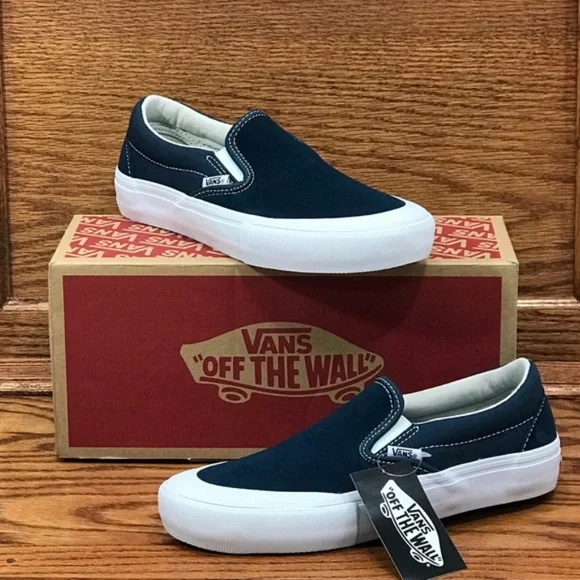 Vans Slip On Pro Toe Cap‎ Reflecting Pond Shoes