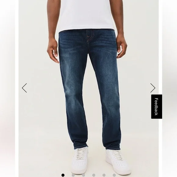 True Religion Men's Rocco Relaxed Skinny Jeans size 32