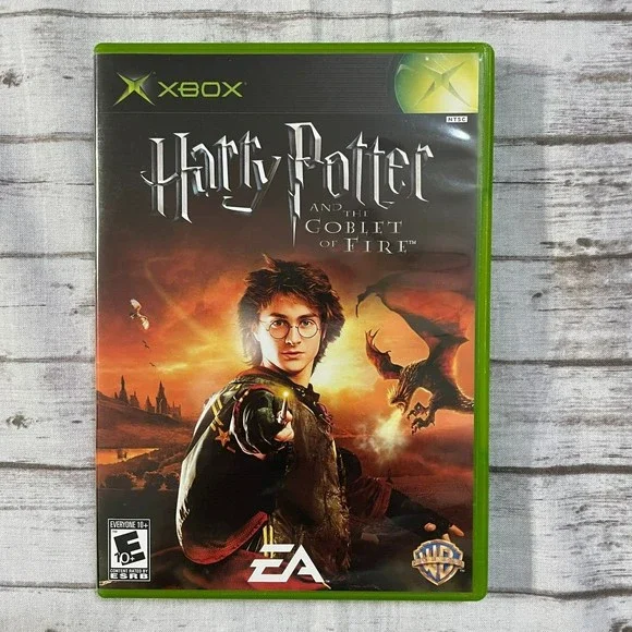 Harry Potter and the Goblet of Fire (Microsoft Xbox, 2005) Instruction Manuel