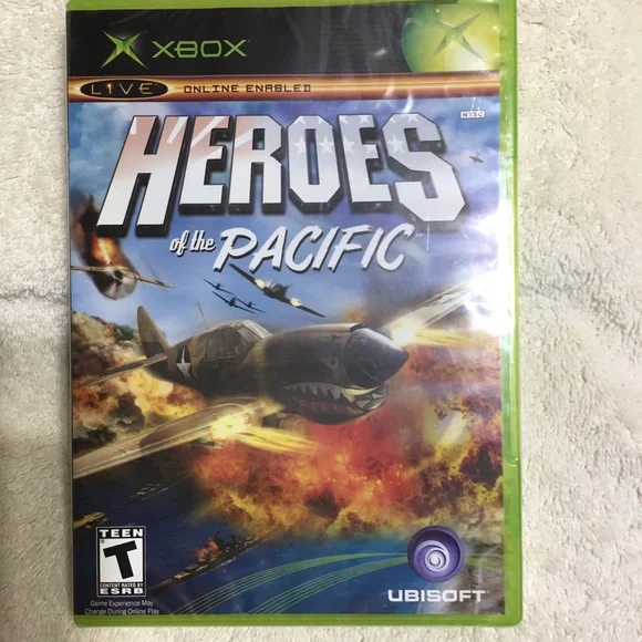 Microsoft X Box, “Heroes of the Pacific”, NEW/SEALED, Live online enabled