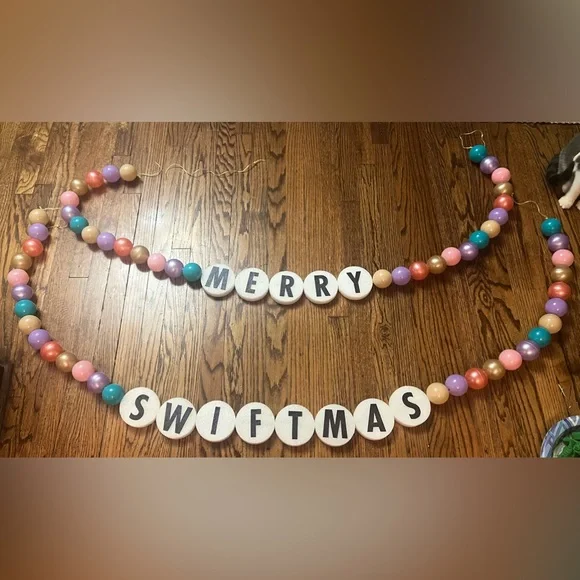 Giant Taylor Swift Inspired Friendship Bracelets for Christmas Tree or Garland!