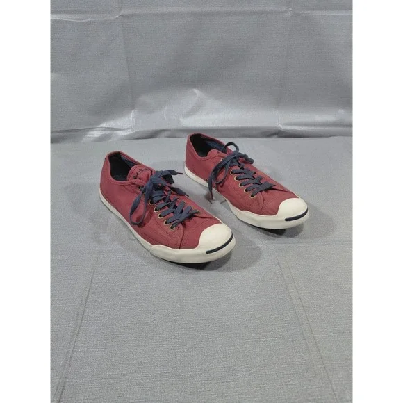Converse Jack Purcell Low Tops M9 W11 Canvas Burgundy Low Cut Skater