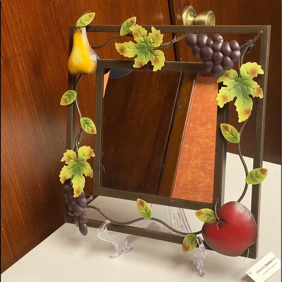 Sonoma villa wrought iron mirror accent