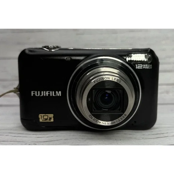 Fujifilm FinePix JZ300 Digital Camera Black 12MP 10x Optical Zoom HD Movie READ