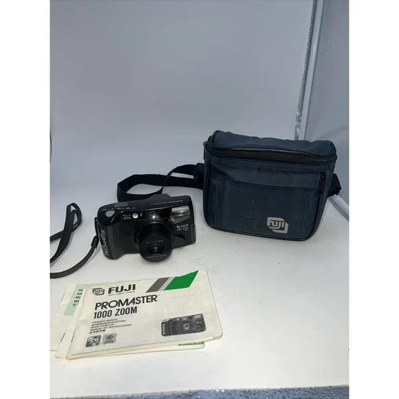 Fujifilm Promaster 1000 Zoom Date - Tested- 2 New Batteries